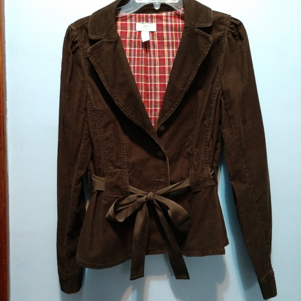 Loft cord blazer